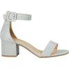 VANGELO Women Sandal DARCIE-23 Heel Party Prom & Wedding Sandal Silver