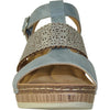 VANGELO Women Sandal FAITH Wedge Sandal Blue