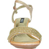 VANGELO Women Sandal FERNE-1 Heel Party Prom & Wedding Sandal Champagne