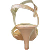 VANGELO Women Sandal FERNE-1 Heel Party Prom & Wedding Sandal Champagne