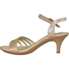 VANGELO Women Sandal FERNE-1 Heel Party Prom & Wedding Sandal Champagne