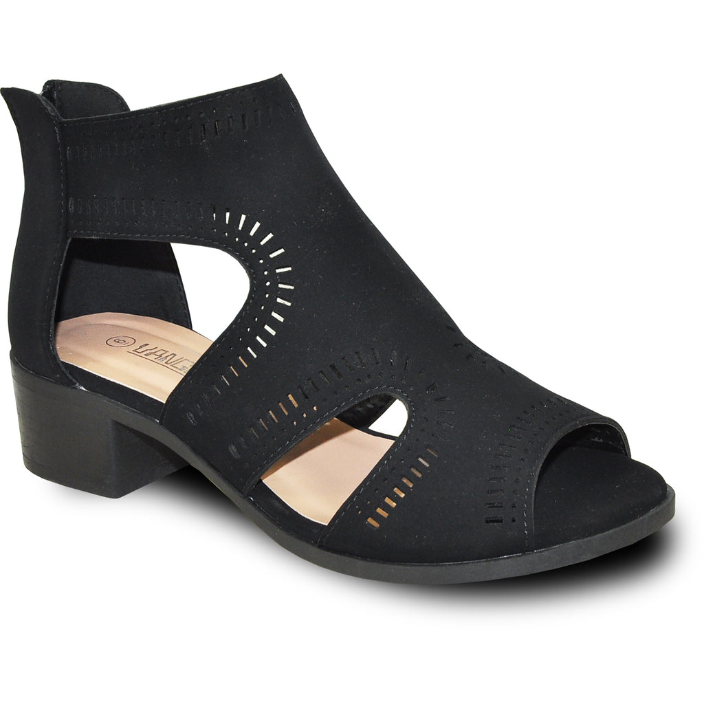 VANGELO Women Sandal GILIAN-20 Heel Sandal Black