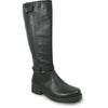 VANGELO Waterproof Women Boot HF0592F Knee High Winter Fur Casual Boot Black