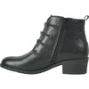 VANGELO Women Boot HF1401 Ankle Dress Boot Black