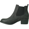 VANGELO Women Boot HF1402 Ankle Dress Boot Black
