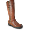 VANGELO Waterproof Women Boot HF1405 Knee High Casual Boot Brown