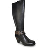 VANGELO Women Boot HF8420 Knee High Dress Boot Black