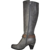 VANGELO Women Boot HF8420 Knee High Dress Boot Grey