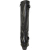VANGELO Women Boot HF9423W Knee High Dress Boot Black Wide Calf