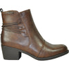 VANGELO Women Boot HF9430 Ankle Dress Boot Brown