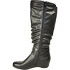 VANGELO Women Boot HF9440 Knee High Casual Boot Black