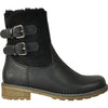 VANGELO Women Water Proof Boot HF9537 Ankle Winter Fur Casual Boot Black