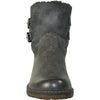 VANGELO Women Water Proof Boot HF9537 Ankle Winter Fur Casual Boot Grey