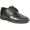 BRAVO Boy Dress Shoe KING-1KID Oxford Shoe School Uniform Black