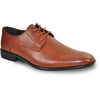 BRAVO Men Dress Shoe KING-1 Oxford Shoe Brown