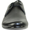 BRAVO Men Dress Shoe KLEIN-1 Oxford Shoe Black