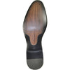 BRAVO Men Dress Shoe KLEIN-3 Loafer Shoe Black with Leather Lining