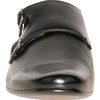 BRAVO Men Dress Shoe KLEIN-5 Loafer Shoe Black