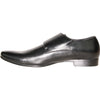BRAVO Men Dress Shoe KLEIN-5 Loafer Shoe Black