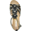 VANGELO Women Sandal LILA Flat Sandal Black