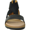 VANGELO Women Sandal LONDON Flat Sandal Black
