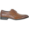 BRAVO Men Dress Shoe MILANO-8 Oxford Shoe Brown