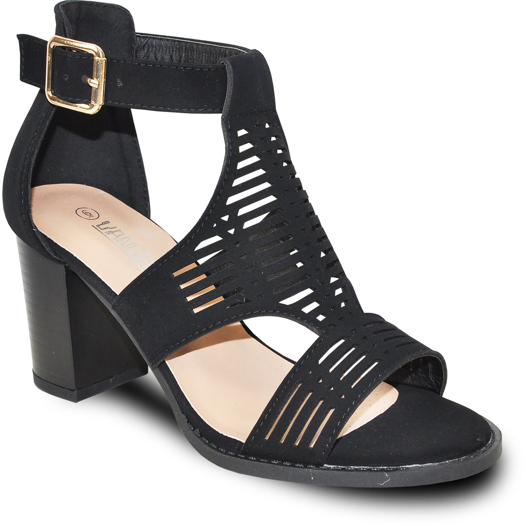 VANGELO Women Sandal MYTH-50 Heel Sandal Black