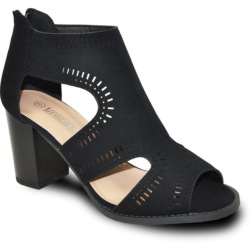 VANGELO Women Sandal MYTH-9 Heel Sandal Black