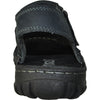 KOZI Men Leather Sandal NEW DIEGO-06 Black