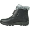 VANGELO Canada Women Boot OY2553 Ankle Winter Fur Casual Boot Black