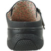 KOZI Women Comfort Casual Shoe OY3100 Wedge Sandal Black – Replaceable Orthopedic Footbed
