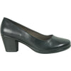 KOZI Women Comfort Dress Shoe OY3227 Heel Pump Shoe Black