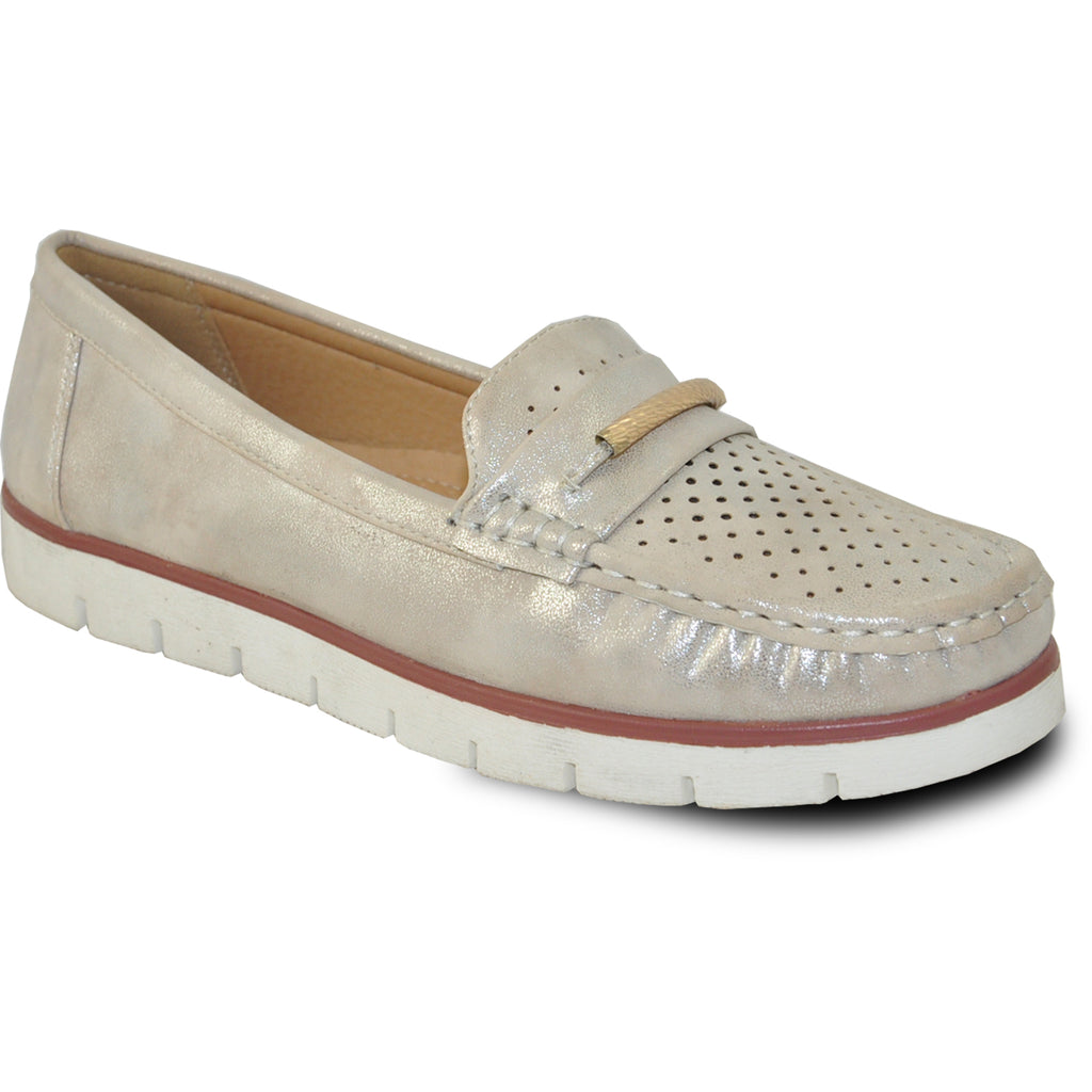 KOZI Women Casual Shoe OY8202 Comfort Shoe Gold
