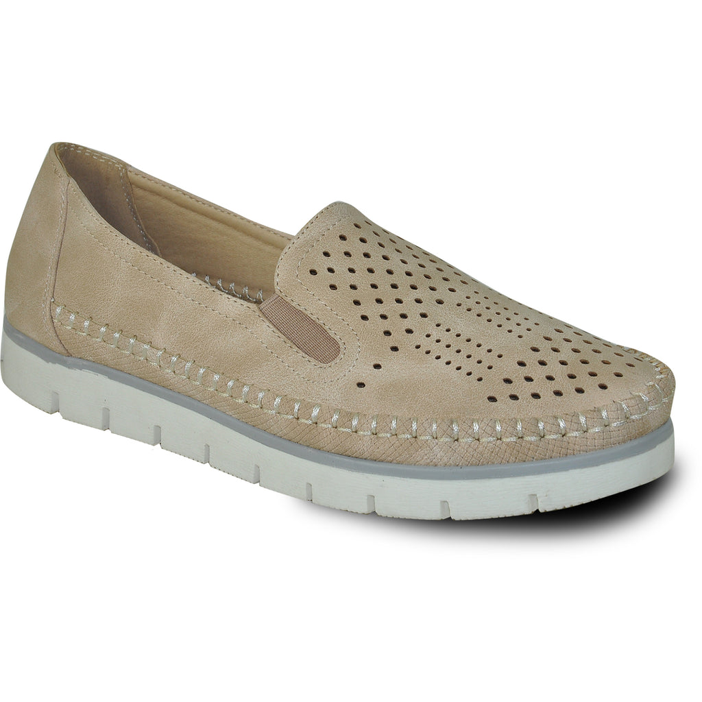 KOZI Women Casual Shoe OY9207 Comfort Shoe Beige
