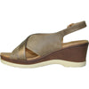 VANGELO Women Sandal PARKER Wedge Sandal Taupe