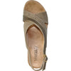 VANGELO Women Sandal PARKER Wedge Sandal Taupe