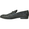 BRAVO Men Dress Shoe PROM-1 Loafer Shoe for Prom & Wedding Black