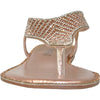 VANGELO Women Sandal ROBERTA-1 Flat Sandal Rose Gold