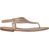 VANGELO Women Sandal ROBERTA-1 Flat Sandal Rose Gold