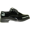 VANGELO Boy TUX-1KID Dress Shoe Formal Tuxedo for Prom & Wedding Black Patent