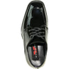 VANGELO Boy TUX-3KID Dress Shoe Formal Tuxedo for Prom & Wedding Black Patent