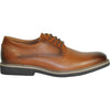 VANGELO Men Dress Shoe VALLO-1 Oxford Formal Tuxedo for Prom and Wedding Brown Matte - Wide Width Available - Ortholite Insole