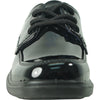 BRAVO Boy Dress Shoe WILLIAM-4KID Loafer Shoe School Uniform Black Patent